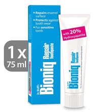 Dr. Wolff's Bioniq Repair Toothpaste | Fluoride Free with Biomimetic Enamel Hydroxyapatite | for Sensitive Teeth | Helps to Repair Enamel Surface 75ml