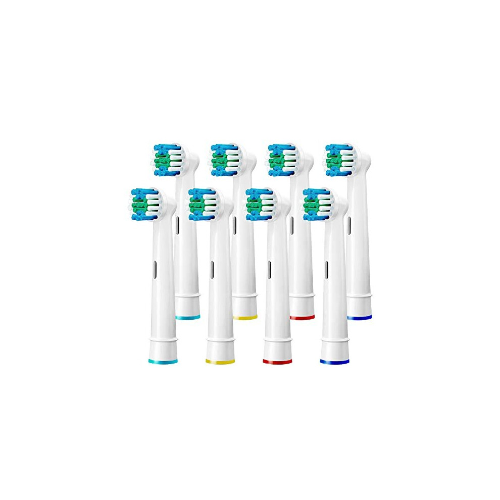 Yanaboo Replacement Toothbrush Heads Compatible Refills For Most Braun Oral-B Electric Toothbrushes, Classic Precision Clean Replacement Brush Heads (Pack Of
