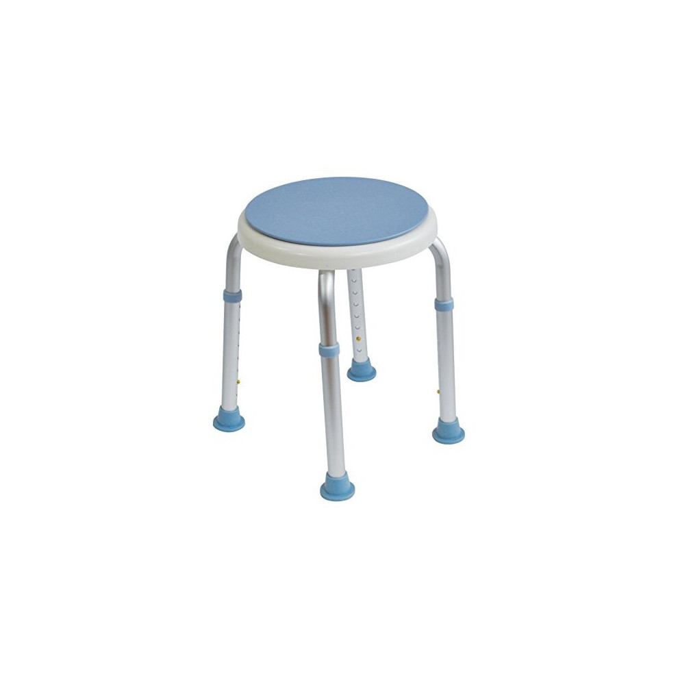 Aidapt Shower Stool With Rotating Seat. Ideal For Those Who Struggle To Stand When Showering. Smooth Rotation.
