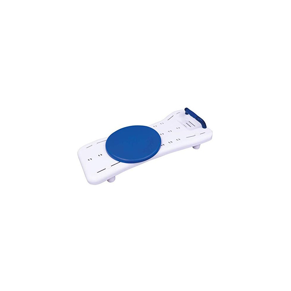 Aidapt Width Adjustable Bath Board With Turning Disc For Easy Transfer And Integral Handle