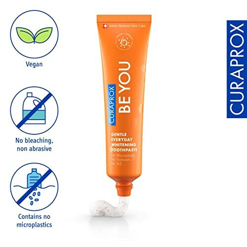 Curaprox Curaprox Be You Peach + Apricot Toothpaste, 60 ml 1