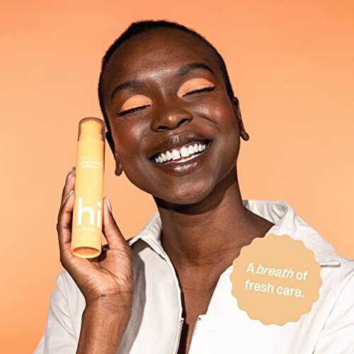 Hismile Peach Iced Tea Flavoured Toothpaste, Flavoured Toothpaste, Hismile Toothpaste, Fluoride Toothpaste, Peach Flavour 1