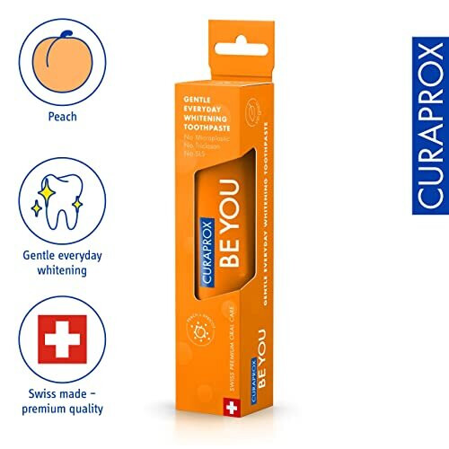 Curaprox Curaprox Be You Peach + Apricot Toothpaste, 60 ml 2