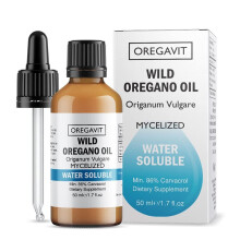 Aromavita Water Soluble Wild Oregano Oil ? Digestive, Immune Support, Respiratory Health, Natural Vegan Dietary Supplement ? Mouthwash, for Gums'