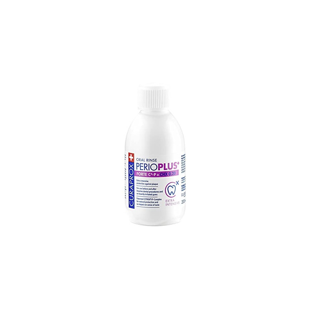 Curaden Curaprox - Perio Plus Forte Collutorio Chx 0,20%, 200ml