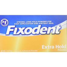 Fixodent Fixodent Denture Adhesive Powder Extra Hold, Extra Hold 2.7 Oz