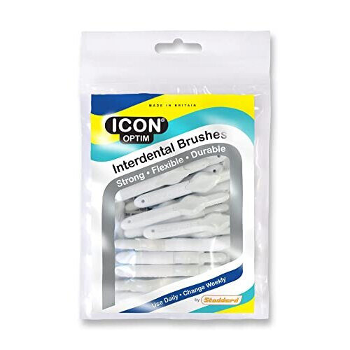 Stoddard Icon White Standard Interdental Brushes - Pack of 25