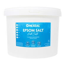 Hexeal EPSOM SALT | 10kg Bucket | 100% Pharmaceutical | FCC Food Grade | Magnesium Sulphate
