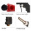 Adjustable Sandblasting Gun 90psi Handheld Pneumatic Blasting Gun 6