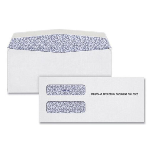 Tops TOPB22223 1099 Double Window Envelope - Pack of 500