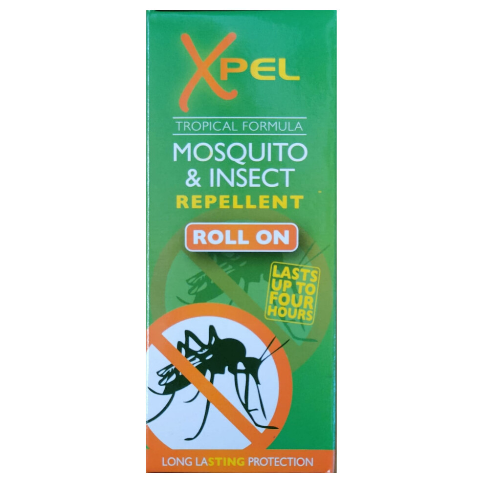 XPEL Mosquito & Insect Repellent Roll On Long Lasting Protection - 75ml