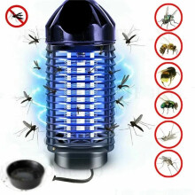 LED Electric UV Mosquito Killer Lamp Outdoor Indoor Fly Bug Insect Repellent Zapper Trap UK