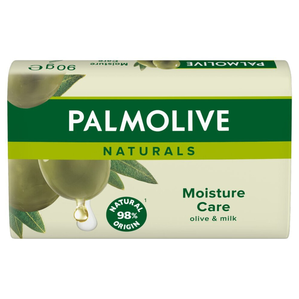 Palmolive Naturals Moisture Care with Olive 90g Bar Soap  (Pack of 6)