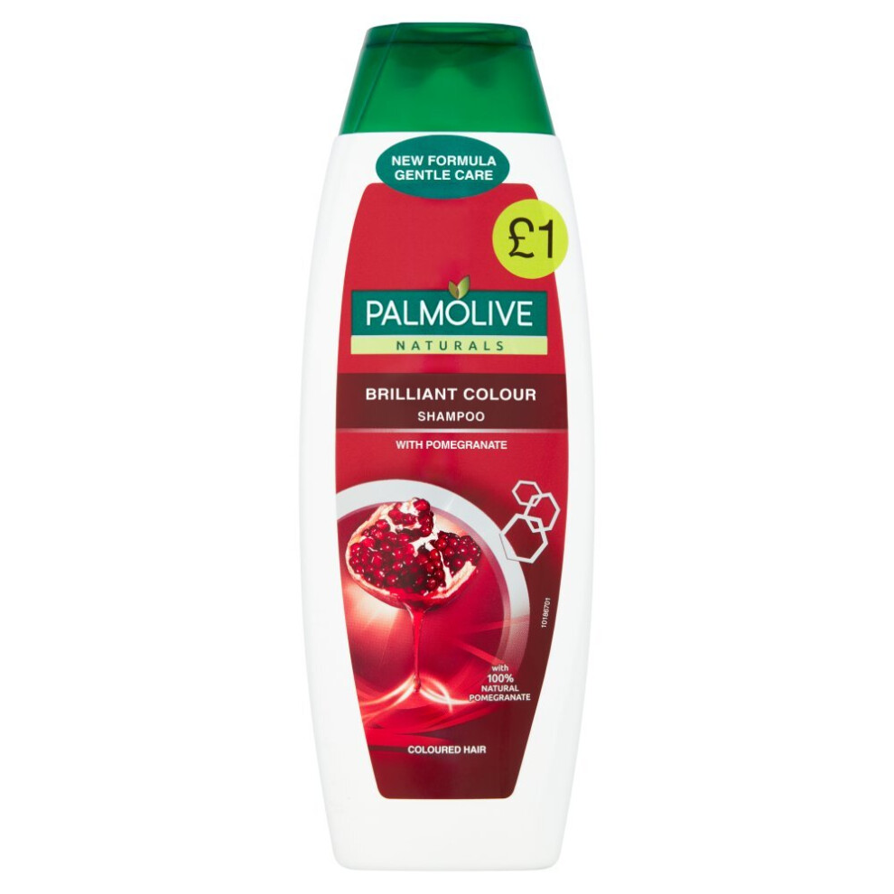 Palmolive Naturals Shampoo Brilliant Colour&Pomegranate350ml(Packof 6)