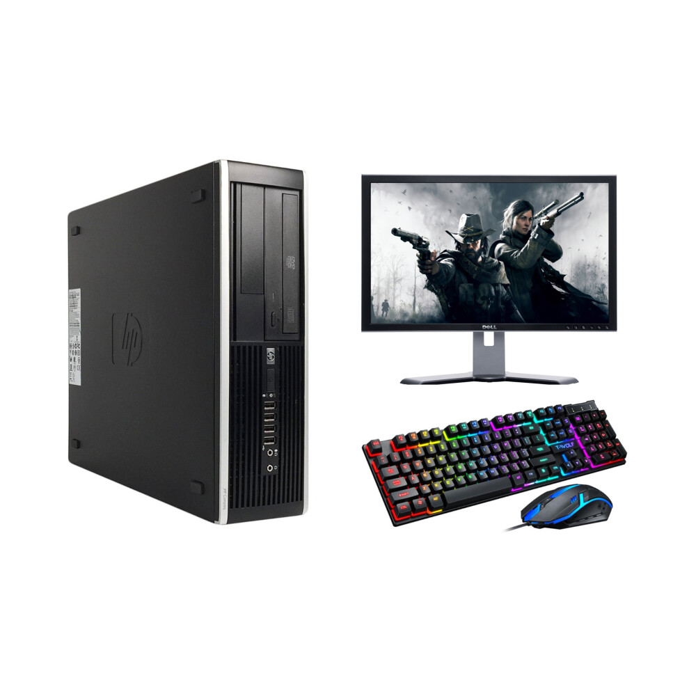 FCS Gaming PC Bundle 22" Wide Monitor Corei5 16GB WiFi Full Set