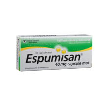Espumisan, 40 mg, 50 cps. gas in the stomach or intestines