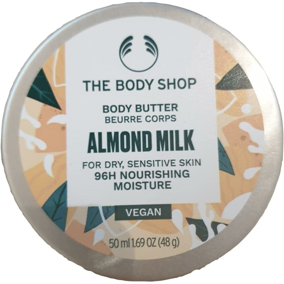 The body shop body butter 50ml - almond milk