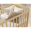 (Pine) Jacob | Cot Bed 120x60cm with drawer 4