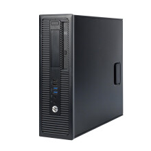FCS HP 800 G1 SFF Intel Core i7-4790 Desktop PC - 16GB DDR3-256GB SSD + 1000GB HDD - WIFI - Windows 10 - Refurbished
