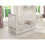 (White) Jacob | Cot Bed 120x60cm with drawer 2