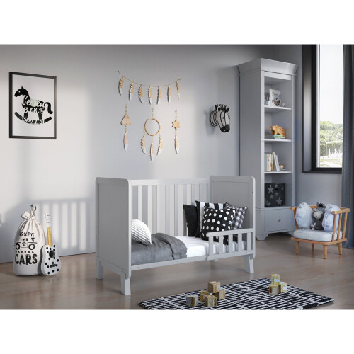 (White) Francis | Cot Bed 120x60cm 2