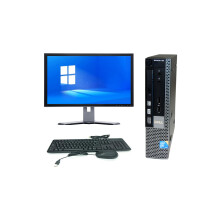 FCS Dell PC Computer All in One Core i5 22" Monitor 8GB Ram 500GB HDD - Refurbished