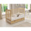 (Pine) Jacob | Cot Bed 120x60cm with drawer 3