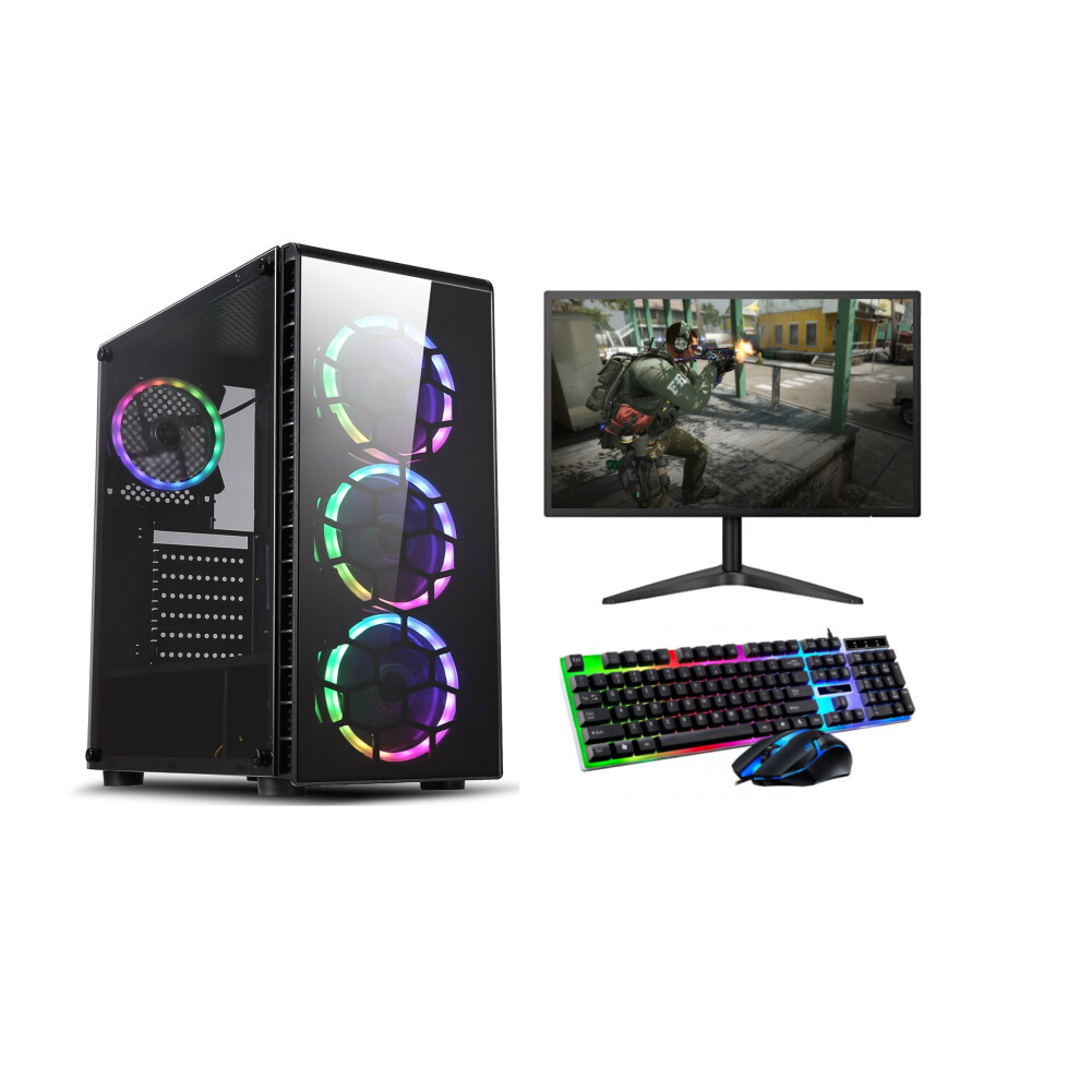 Fcs Gaming Pc Computer Bundle Intel Quad Core I5 16Gb 1Tb 2Gb Gt 730 Win10 5060908882967