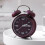 (wine red) Multifunctional retro luminous ringing alarm clock 1