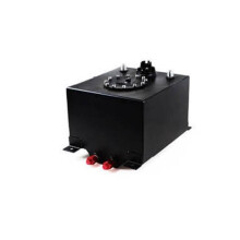 Bous Performance F51002BK 5 gal Aluminum Fuel Cells with Sender, Black - 9 x 12 x 12 in.