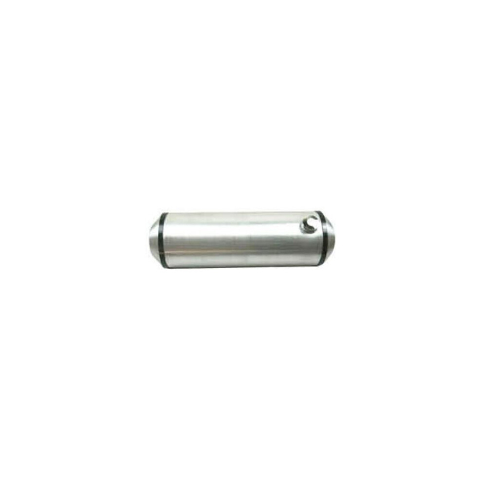 Bous Performance F52037 11 Gal & 10 X 33 In. Offset Outlet Round Aluminum Fuel Tank 724086751907