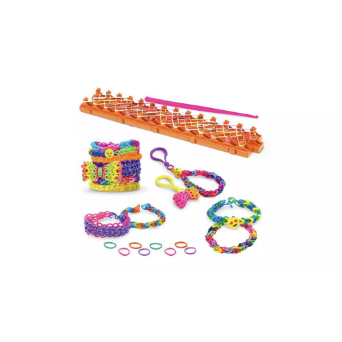 Cra-Z-Loom Band Maker Colourful Bracelets! Makes 24 Different Designs 2
