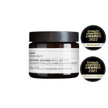 Evolve Beauty Gold Bio Retinol Αντιγηραντική Θρεπτική Συσφικτική Μάσκα Προσώπου 60ml