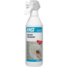 HG Grout Cleaner, Ready-To-Use Tile Grouting Cleaning Spray, Removes Stubborn Dirt & Stains Between Tiled Walls & Floors (500ml Spray) - 591050106
