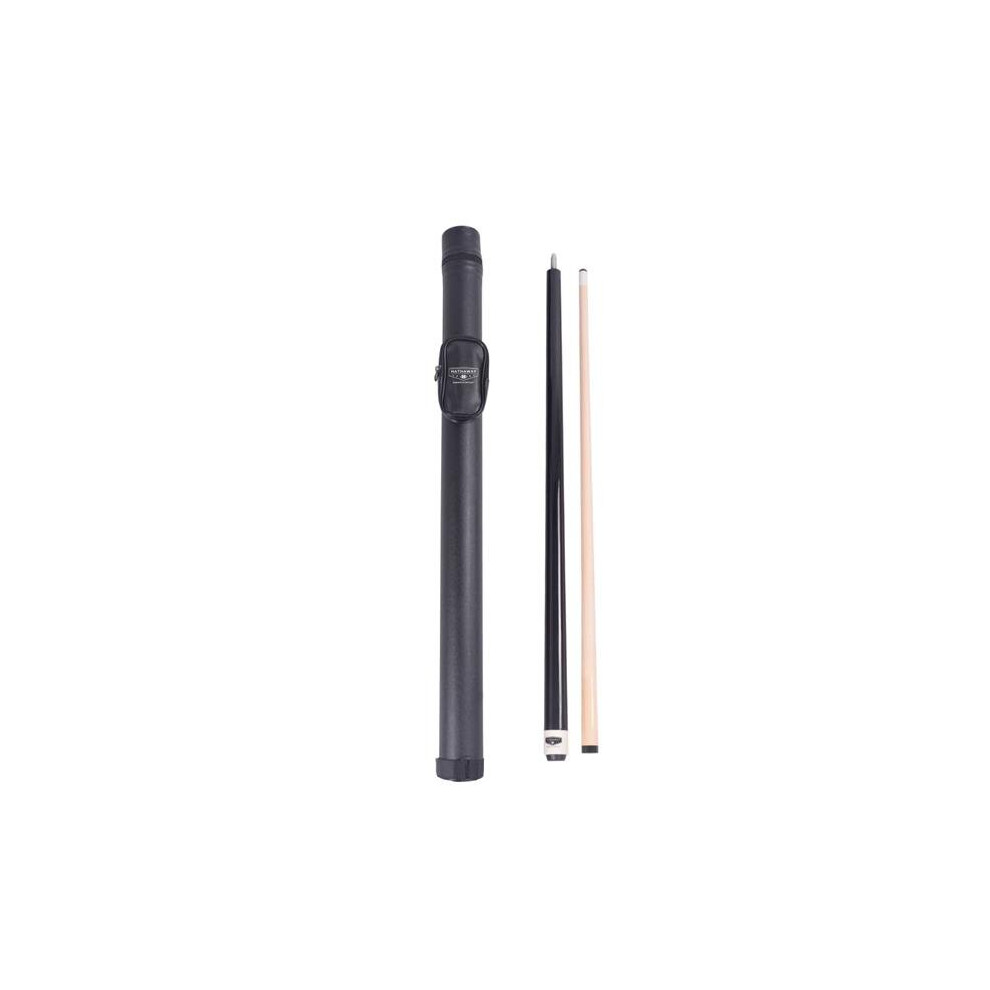 Photos - Snooker & Pool Cue Blue Wave BG50391 58 in. Conquest Black & Maple Cue & Case Set