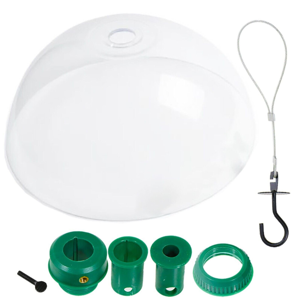 Spares2go Squirrel Baffle Dome Adjustable Hook Wild Bird Feeder Hanging Guard