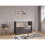(Anthracite/Pine) Tokyo | Cot Bed 120x60cm with drawer 3
