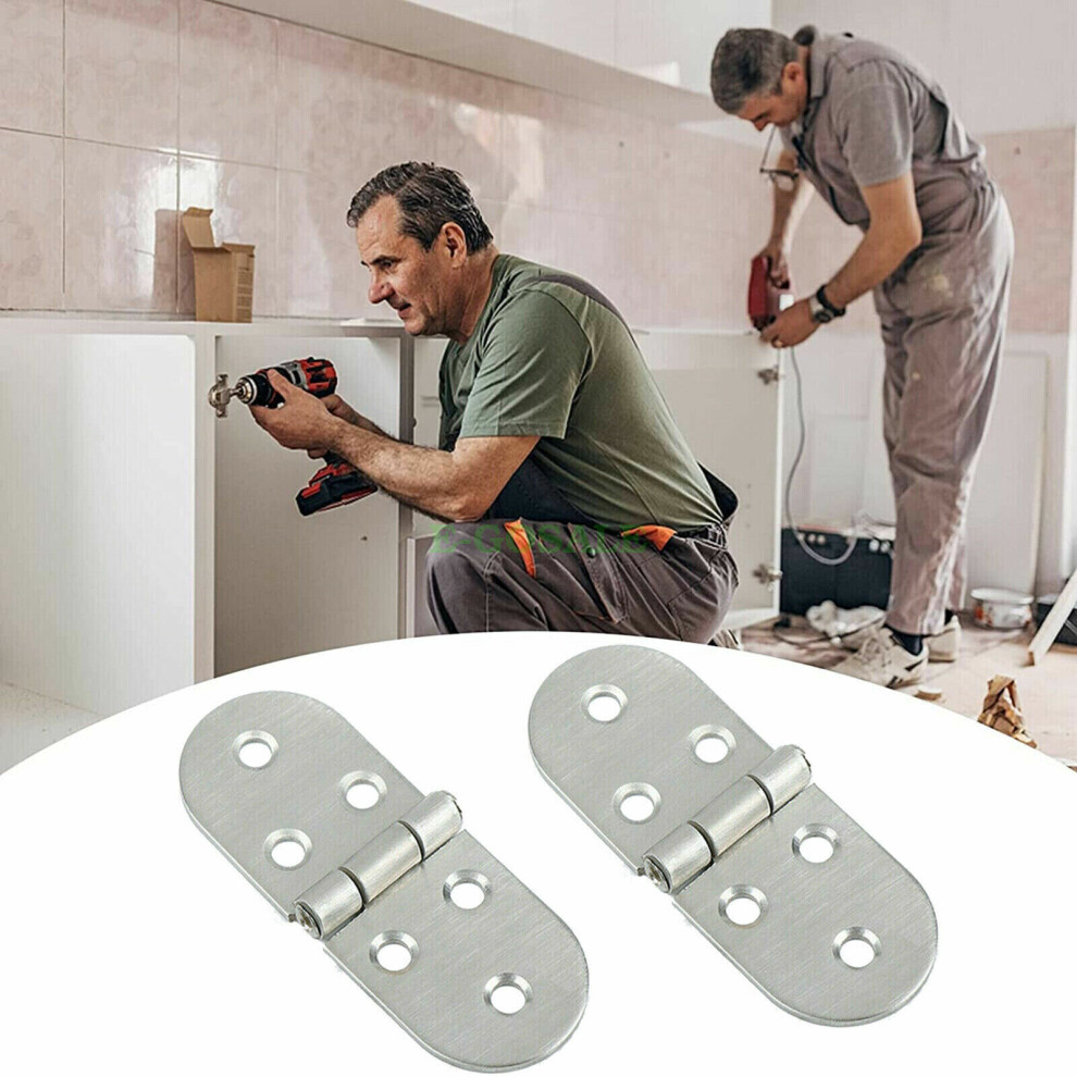 4Pcs 201 Door Hinge Boat Cabin Grade Silver For Stainless Steel Hatch Marine 7003606697974