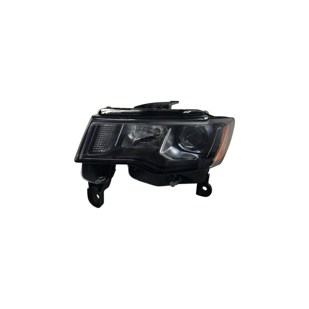 Sherman Parts She088b-150Ql Driver Side Replacement Headlight For 2016 Jeep Grand Cherokee Black 724086696444