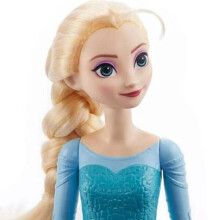 Disney Frozen Elsa Doll - Poseable Fashion Doll in Signature Outfit with Cape, Skirt & Shoes (MTHLW47)
