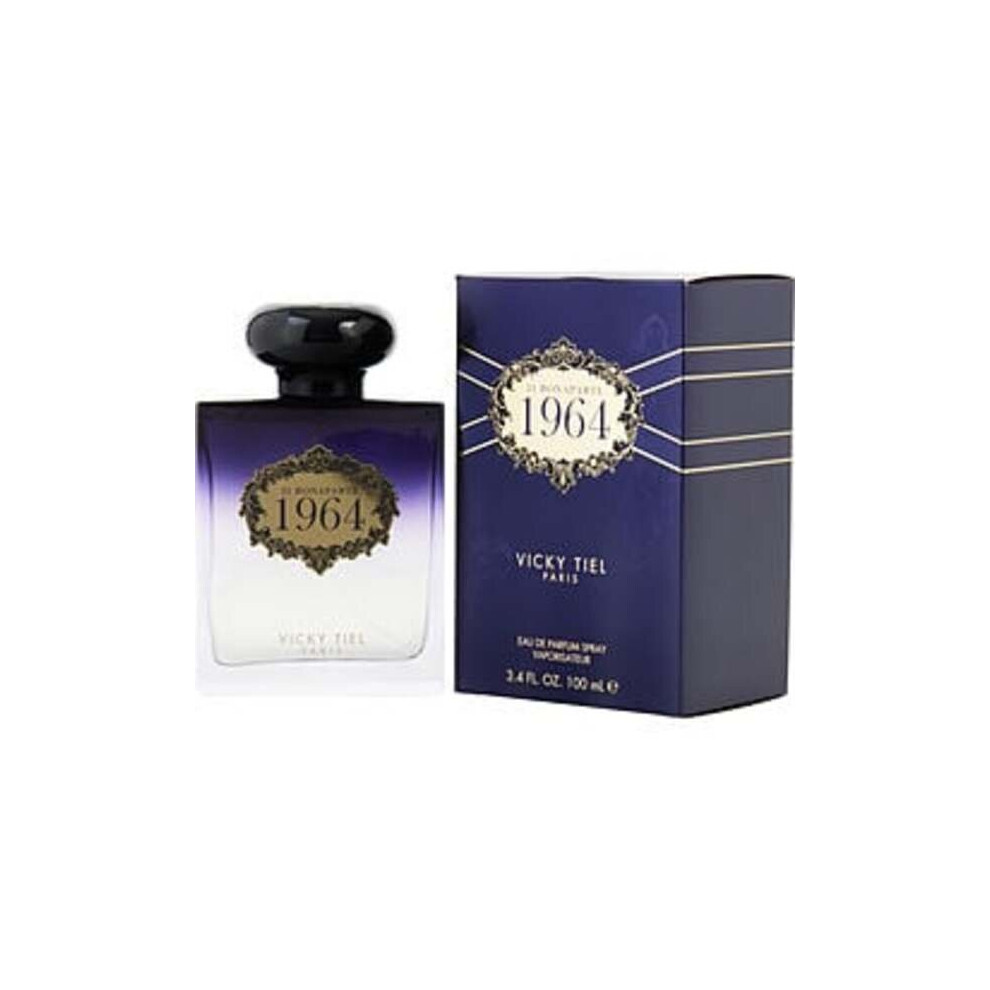 Vicky Tiel 21 Bonaparte 1 Orange/Red/White Vicky Tiel 21 Bonaparte 1964 By Vicky Tiel Eau De Parfum Spray 3.4 Oz For Women
