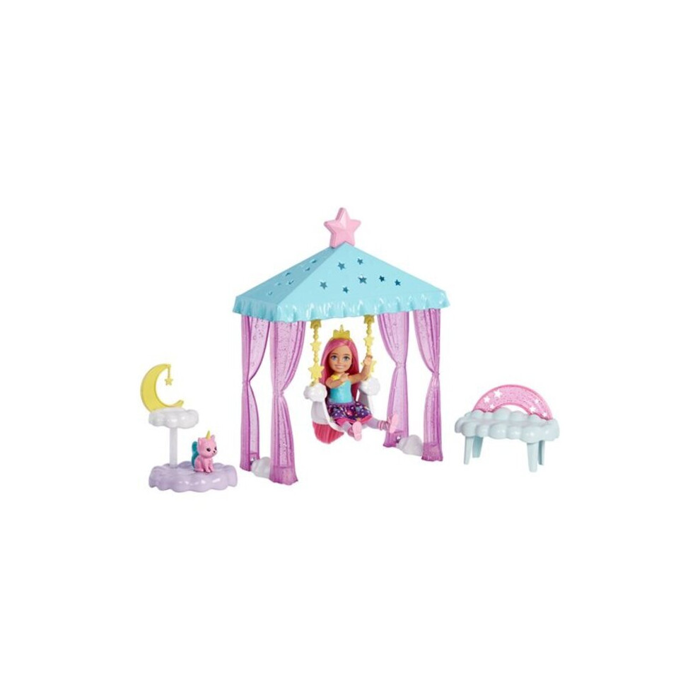 Mattel Barbie Dreamtopia Chelsea Doll And Nurturing Fantasy Playset