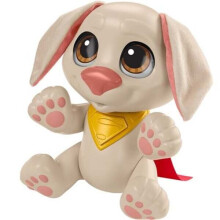 Fisher-Price DC Liga der Super-Haustiere Puppe Baby Krypto Spielzeug mit Geräuschen & 2 Zubehörteilen
