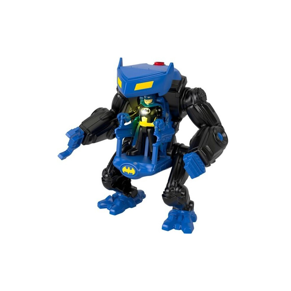 Fisher-Price Dc Imaginext Super Friends Batman Battling Robot Light