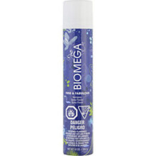 BIOMEGA. Stevige en Fabulous Hairspray, 10 Oz, Stevige Haarspray, Laat Haar Borstelbaar, Ultra-Glanzend, en Frizz-Vrij