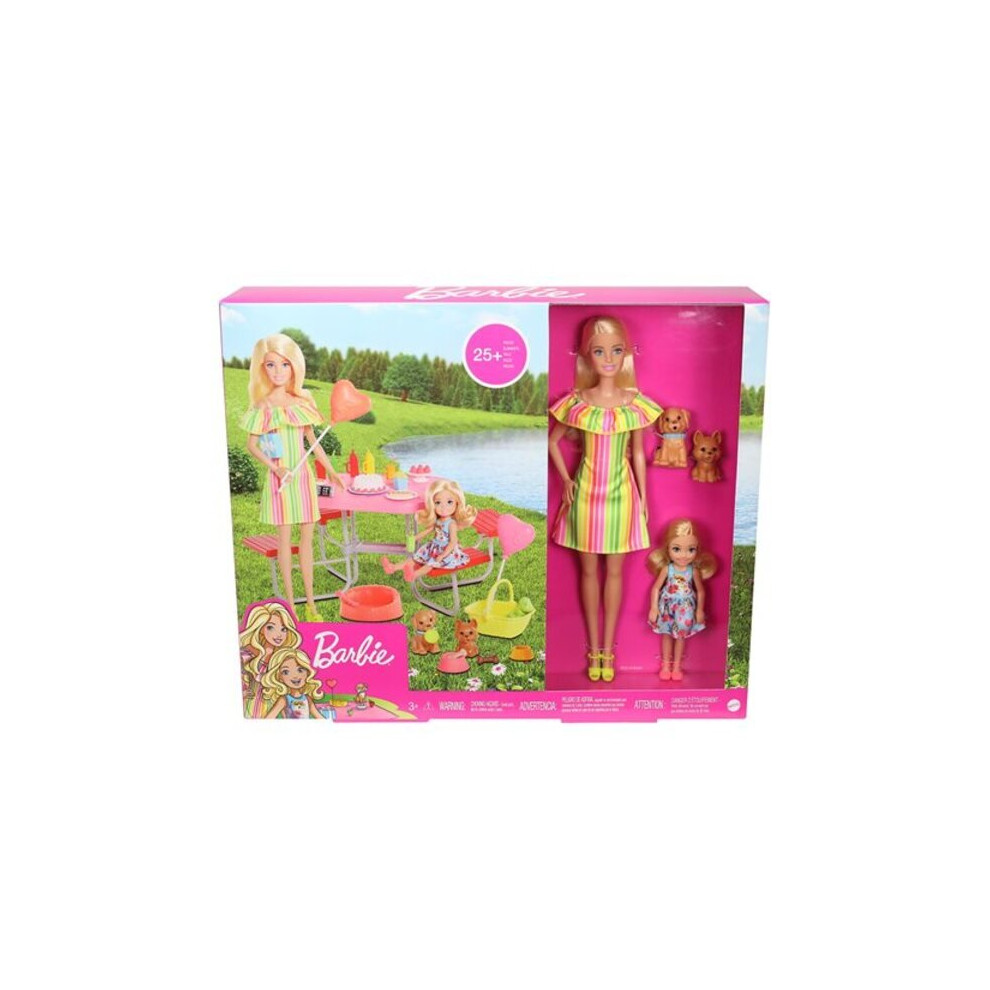 Barbie Puppy Picnic Party Playset