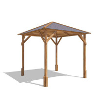 Heavy Duty Gazebo 2x2m Pressure Treated Roof Shingles Utopia 200 Dunster House