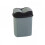 (Grey) 8L Mini Dustbin Kitchen Office Bathroom Waste Bin 1