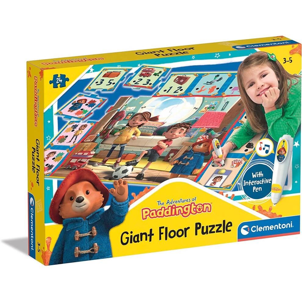 Clementoni The Adventures Of Paddington Interactive Giant Floor Puzzle