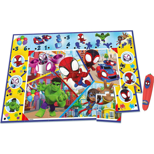 Clementoni Clementoni Marvel Spiderman Friends Interactive Giant Floor Jigsaw Puzzle 1